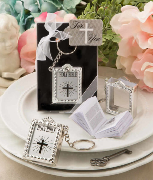 Mini bible keychain