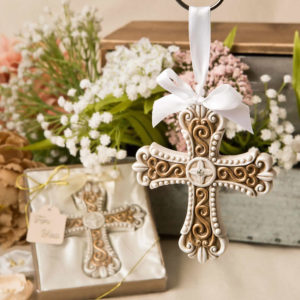 Stunning Vintage Design Cross Ornament