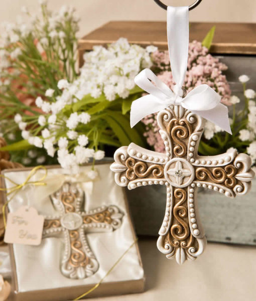 Stunning Vintage Design Cross Ornament
