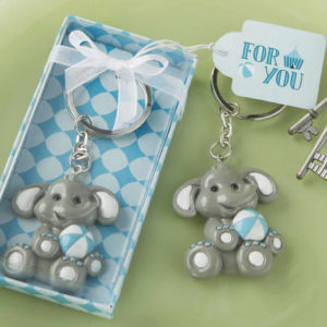 baby elephant keychain