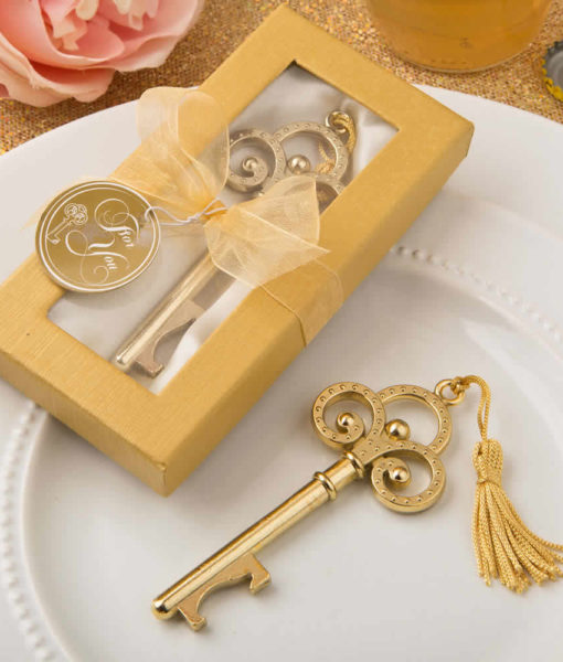 key bottle opener wedding favors
