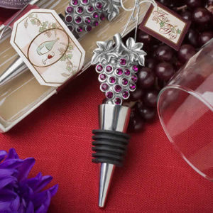 Vineyard Wine Bottle Stopper Favors