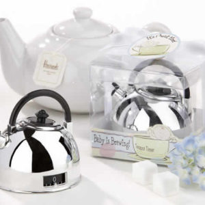 Tea Party Baby Shower Teapot Timer