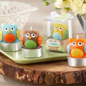 Baby Owl Candles