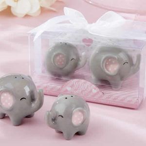 elephant salt and pepper shakers