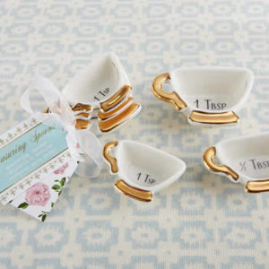 Ceramic Teacup Measuring Spoons