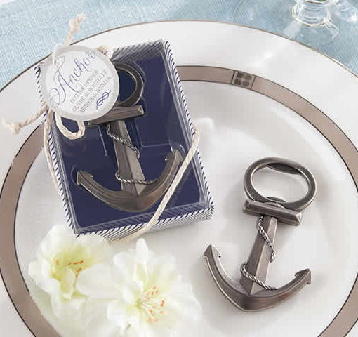 anchor bottle opener wedding favor