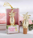 gold pineapple wedding