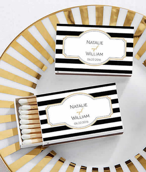 Personalized match boxes