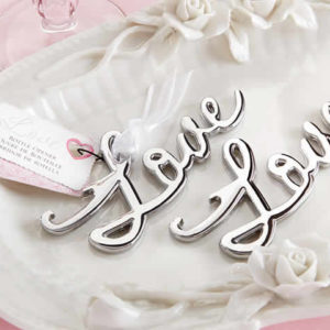 love bottle opener favor