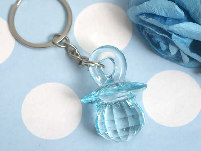 Blue Pacifier Keychain Blue Pacifier Keychain