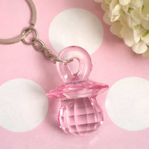 pink pacifier favors