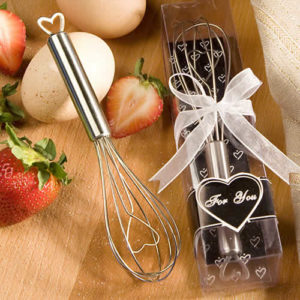 heart whisk favors