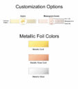 design chart favor box label