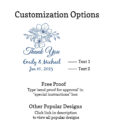 floral customization options free proofs
