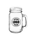 large personalized mason jars 16 oz your logo