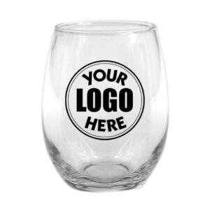 personalized 9 oz wine glasses your logo